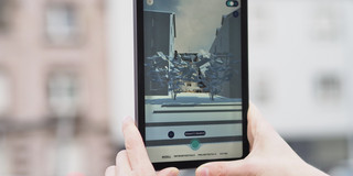 Nutzung einer AR-App zur Visualisierung städtebaulicher Maßnahmen